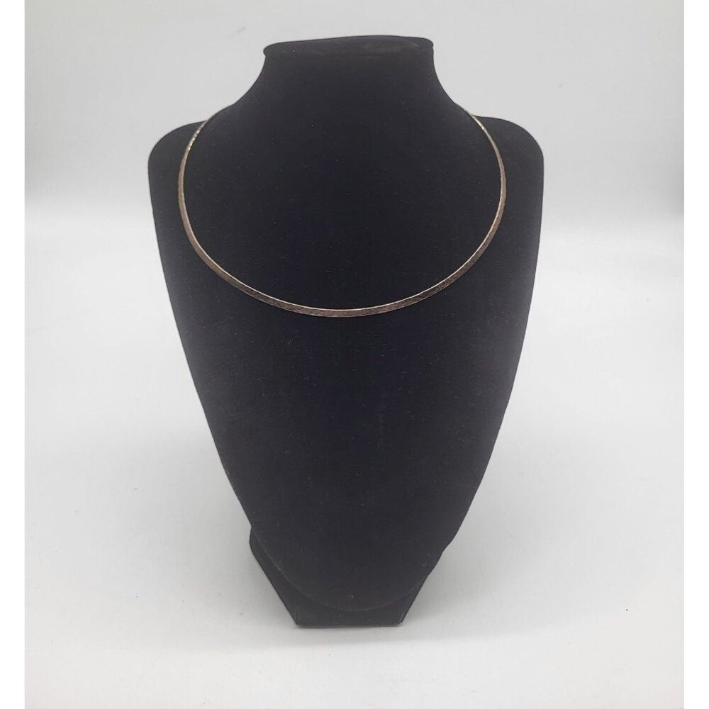 VTG James Avery Collet Neck Collar choker necklace Retired Sterling Silver 925